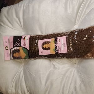 Harlem 125 Ya Man afro kinky Marley braid #30 100% Kanekalon med auburn